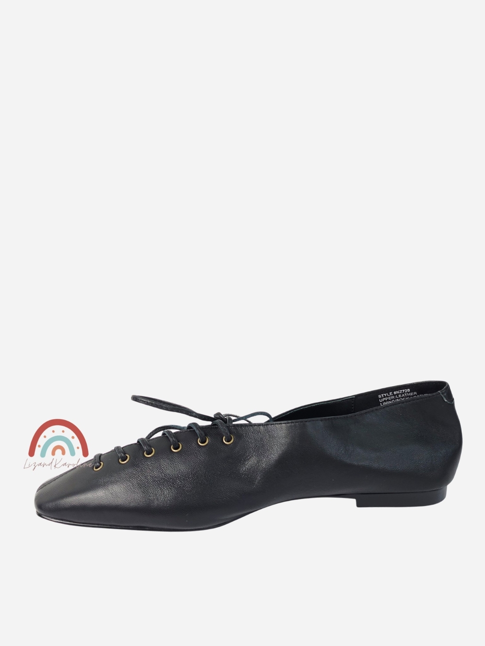 New! Madewell The Mylie Lace-Up Glove Flat in Leather 11 - Picture 8 of 15